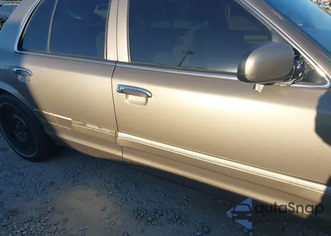 2003 Mercury Grand Marquis Gs из США, поврежденный, VIN 2MEFM74W73X706165